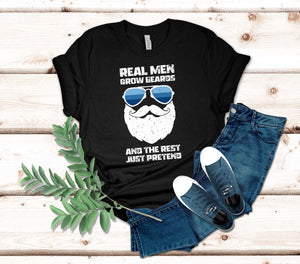 Bearded Man Shirt - Funny Beards T-shirt for Husband Gift for Him