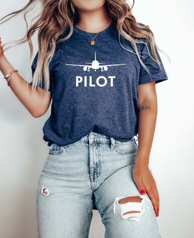 Image of Pilot T-Shirt | Airplane Lovers