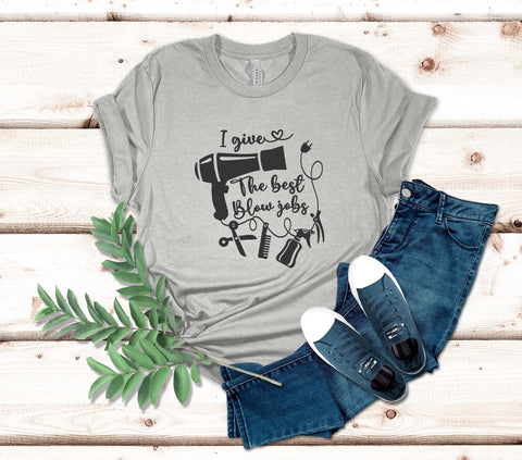 Image of Funny Hairdresser T-Shirt For Her Gift For Hairdresser