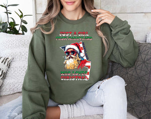 Santa Claus Xmas Sweatshirt Maryland Christmas Sweater