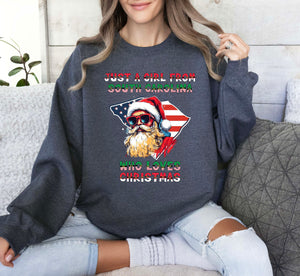 Christmas Sweatshirt | South Carolina Xmas